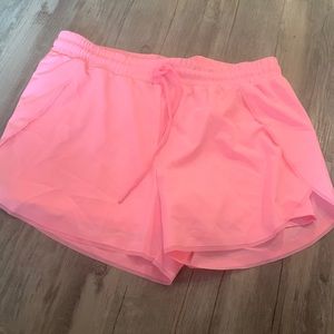 Pink shorts